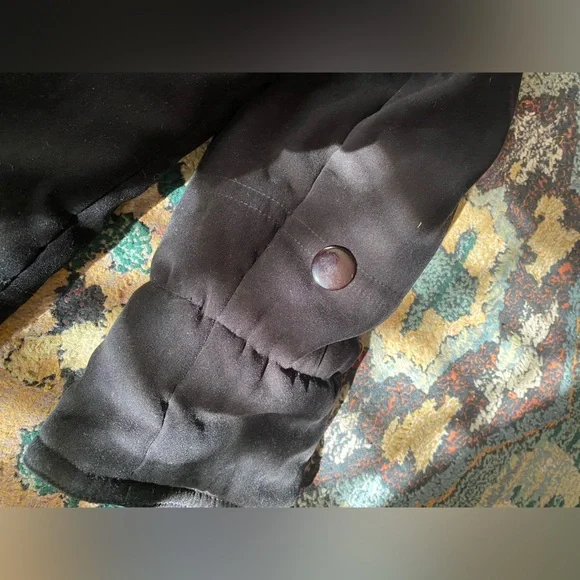 Women's Black Winter Jacket - Picture 7 of 8